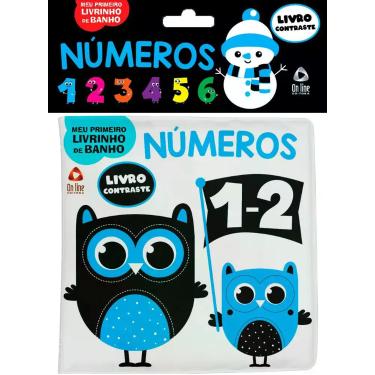 Imagem de Livro - Meu Primeiro Livrinho Contraste de Banho - Números