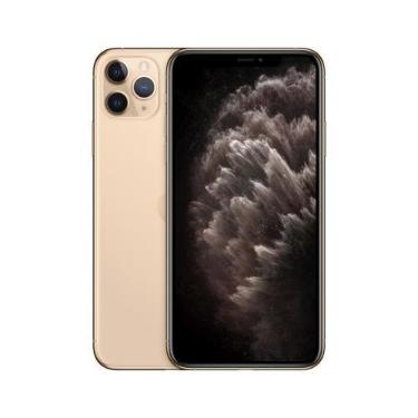 Imagem de Usado: iPhone 11 Pro Max 128GB Dourado Bom - Trocafy - Apple, 128GB, D