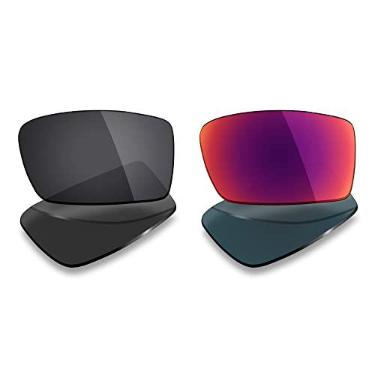 Imagem de 2 pares de lentes polarizadas de substituição da Mryok para óculos de sol Oakley X Squared – Opções