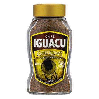 Imagem de Café Solúvel Liofilizado Iguaçu Gourmet Vidro 100g