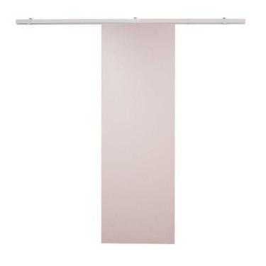Imagem de Porta De Correr Branco Prime Com Kit Alumínio Branco - 210x80 - Vanin