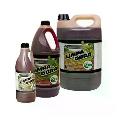 Imagem de Limpa Obra 1 l para Remoção de Resíduos Difíceis em Pisos Cerâmicos e Fachadas Grupo Rodoquímica