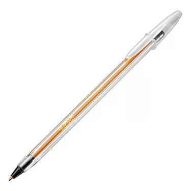 Imagem de Kit C/ 12 Caneta Bic Cristal Fina Preta - Bic