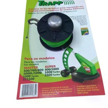 Imagem de Carretel Fio De Nylon Cortador De Grama Trapp At1500