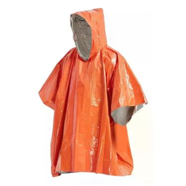 Imagem de Poncho Térmico Capa de Chuva Emergência Para Sobrevivência - GETWELL, 