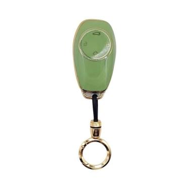 Imagem de Capa De Chave TPU Com Borda Dourada Para Leapmotor T03 C11 S01 C01 Com
