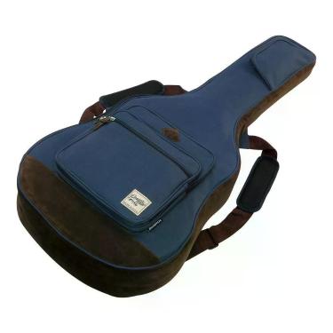 Imagem de Bag para Violão IAB541-NB Powerpad Revestimento Acolchoado Zíperes Reforçados Azul Naval Ibanez