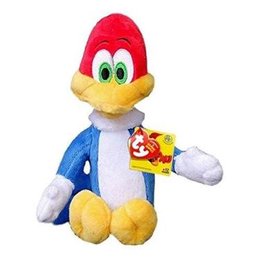 Imagem de Pelucia Pica Pau Beanie Babies Ty 3718 Pássaro Dtc