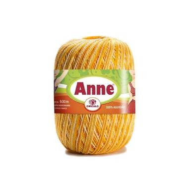 Imagem de Linha De Crochê E Tricô - Anne 500 - Cores Mesclas - 500 Metros - 100% Algodão - Círculo