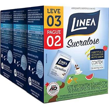 Imagem de Linea Adoçante Dietético Pó Sucralose 800mg Leve 3 e Pague 2