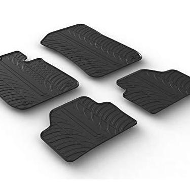 Imagem de Gledring Tapetes de borracha para todos os climas com ajuste personalizado EUA para BMW X1 2010-2015 - sem necessidade de aparar.
