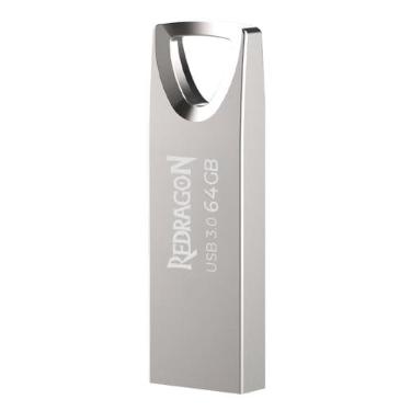 Imagem de Pen Drive Hiksemi Lume Flash 64GB USB-A 3.0 Corpo Metálico, ED-505