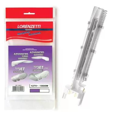 Imagem de Resistência Lorenzetti 3056-e Ducha Advanced Eletrônico / Top Jet Eletrônico 127v~5500w