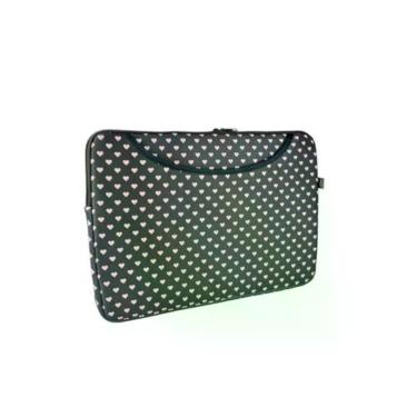 Imagem de Case Para Notebook 14 Poa Love Chocolate, Sem Bolso - Reliza