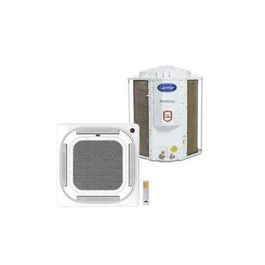 Imagem de Ar Condicionado Split Cassete 4 Vias Inverter Carrier 54000 BTU/h Frio Monofásico 40KVQF54C5A - 220 Volts 220