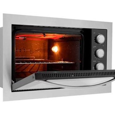 Imagem de Forno De Embutir Eletrico Fit Line Com Grill Fischer Inox 110 48l 127v