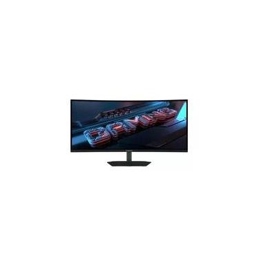 Imagem de Monitor Gamer Curvo Gigabyte 34", QHD, 200Hz, 1ms, VA, Adaptive-Sync, FreeSync Premium, HDR 400, Som Integrado, Preto - G34WQC2