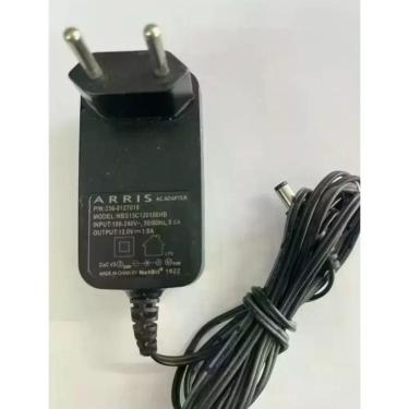 Imagem de Fonte Estabilizada Bivolt 12V 1A Plug P4 para CFTV - RMJ, Bivolt