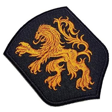 Imagem de Escudo Brasão Holanda Patch Bordado Para Camisa Jaqueta Boné
