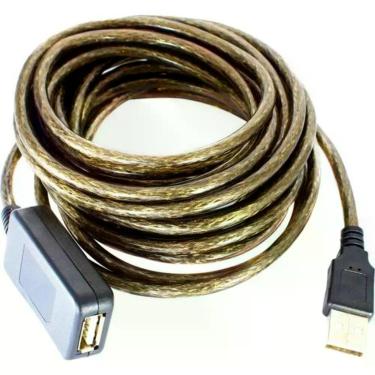 Imagem de Cabo Extensor Usb 2.0 Macho X Fêmea Com Filtro 10m Storm
