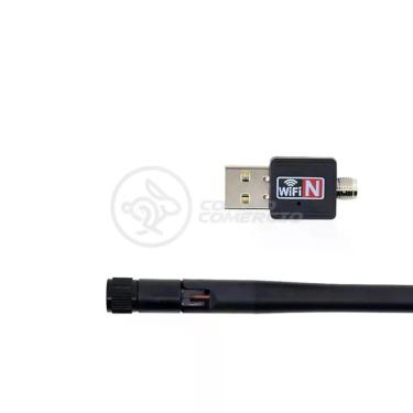 Imagem de Antena Usb 2.0 Receptor De Wifi Wireless Internet Sem Fio 1200Mbps 802.Inn Pc Notebook 52