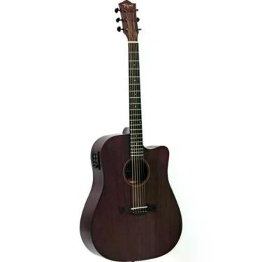 Imagem de Violão Eletroacústico Aço Kansas Gran Reserva com Equalização TEQ-8 Dark Mahogany Tagima