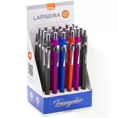 Imagem de Lapiseira 0.7MM Triangular 4EST. C/BORRACHA (S - BRW