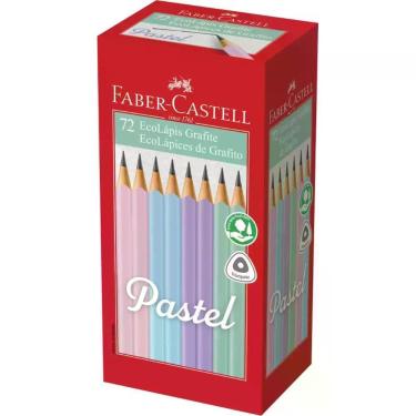 Imagem de Lapis Preto Triangular Ecolapis 1205 MAX TONS Pasteis - FABER-CASTELL