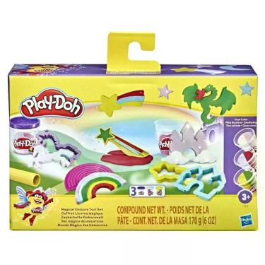 Imagem de Conjunto Massinha Play-Doh - Mundo Mágico dos Unicórnios - F3616 Hasbr