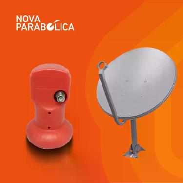 Imagem de Kit Antena Ku + Lnbf Simples - Vivensis