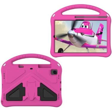 Imagem de Capa para tablet Capa infantil compatível com Samsung Galaxy Tab S6 lite 10.4 (2020/2022) P615/P610 /P613/P619 Capa para tablet, alça protetora à prova de quedas e resistência a impactos com alça de o