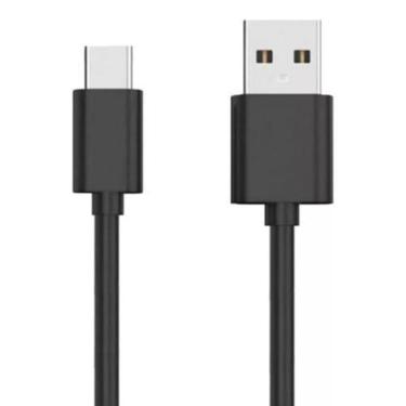 Imagem de Cabo Usb Rápido Preto Compatível Com Moto G50 - Peining