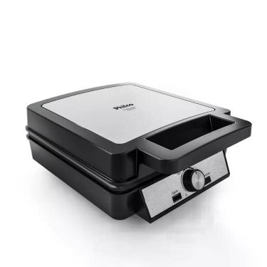 Imagem de Waffle Maker PWM04A 4 Porções 5 Temperaturas Placas 25x25cm Antiaderentes Maxx Clean Preto Philco