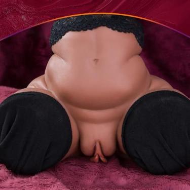 Imagem de Boneca Sexual Masturbador Masculino Pocket Pussy Marrom Brinquedo Sexual
