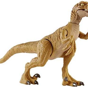 Imagem de Dinossauro Velociraptor Marrom Jurassic World Camp Cretaceous