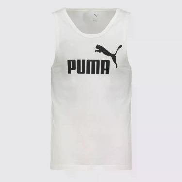 Imagem de Regata Puma ESS No.1 Logo Branca, GG