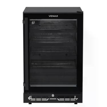 Imagem de Adega de embutir venax cave in 100 preto fosco, 220V