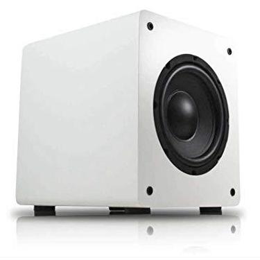 Imagem de Subwoofer ativo para Home Theater Wave Sound Wsw8 175w Rms 8" Branco
