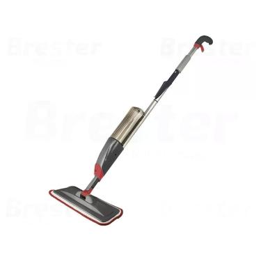 Imagem de Mop Spray Giratório Limpeza Vassoura Flash Mágico Rodo Esfregão Flat Refil Lavável Borrifa Limpa E Seca Powermaid