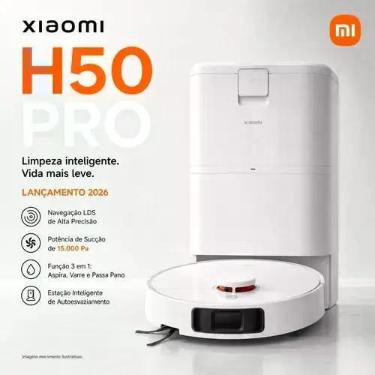 Imagem de Xiaomi Robot Vacuum H50 Pro 110V White Robô Aspirador 15000Pa, 110V