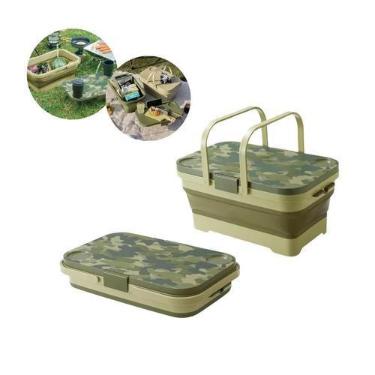 Imagem de Cooler Compacto de 15 Litros com Função Mesa para Piqueniques - Phoeni
