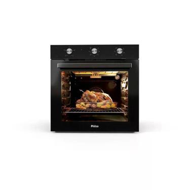 Imagem de Forno Elétrico de Embutir Philco PFE85 86L 2800W Vidro Duplo Luz Interna Preto 220V