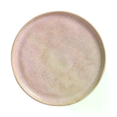 Imagem de Conjunto c/ 6 pratos sobremesa linhas litchi ø 21,5 cm - Porto Brasil 