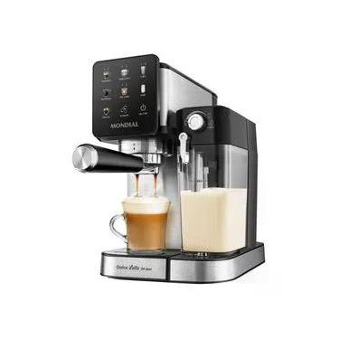 Imagem de Cafeteira Espresso Automática Dolce Latte 20 Bar Mondial CCL 01 220V Preto e Inox