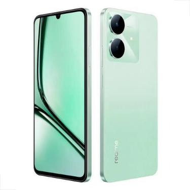 Imagem de Celular Bonito Realme Note 60X Verde 64GB Android, 64GB, Verde