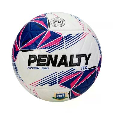 Imagem de Bola Penalty Futsal RX 500 XXVI, Bc, Az, Rs, UNICO