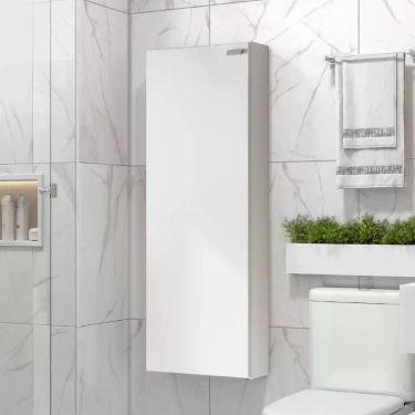 Imagem de Armário Banheiro Utilitário 1 Porta Branco Carraro