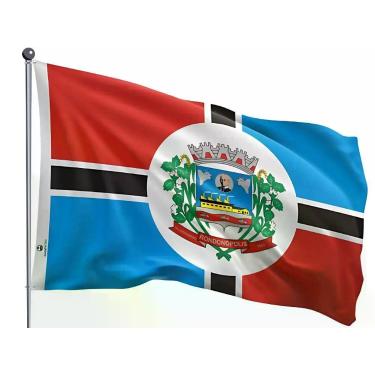 Imagem de Bandeira do Município de Rondonópolis Uma Face Estampada Tamanho 70x10