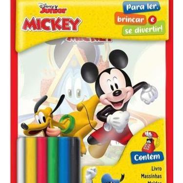 Imagem de Livro - Disney - Massinha divertida - Mickey - Blister