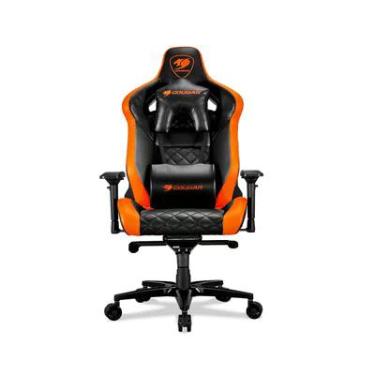 Imagem de Cadeira Gamer Cougar Armor Titan, 160kg - Laranja